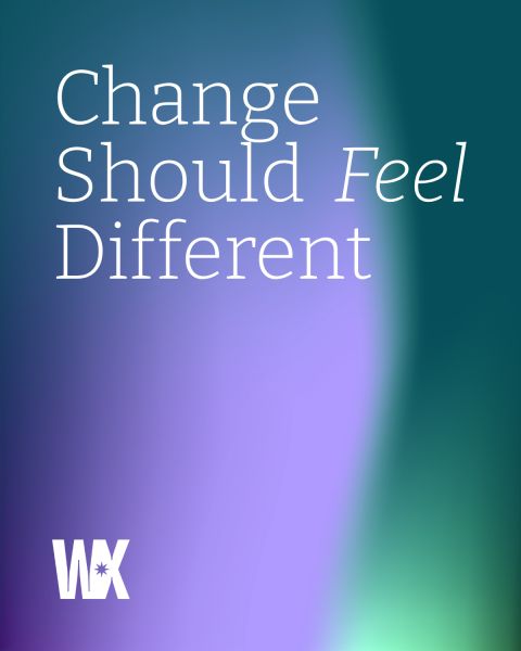 Wildfire artwork: Change should feel different.