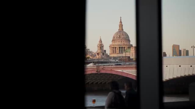 Video still showing St Paul’s Cathedral from the Wildfire gathering venue.